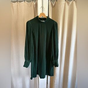 Banana Republic Factory Velvet Open Back Mini- Medium